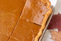 Giant Pumpkin Slab Pie Recipe for Fall Gatherings