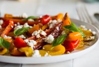 Roasted Pepper and Goat Cheese Salad Recipe