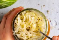 Homemade Sauerkraut in a Mason Jar: Step-by-Step Guide