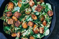 Autumn Vegan Panzanella with Roasted Squash and Sage