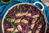 Hearty Sausage, Lentil & Cabbage Stew Recipe