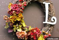 DIY Fall Monogram Wreath: Step-by-Step Guide for Your Front Door