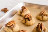 Keto Pecan Pie Thumbprint Cookies — Low-Carb Sugar Cookie Recipe