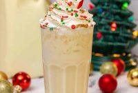 Holiday Eggnog Dirty Soda Cocktail Recipe