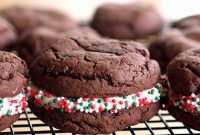 Homemade Peppermint Oreo Cookies