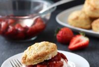Roasted Balsamic Strawberries Shortcakes Recipe