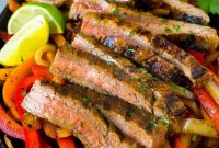 Sizzling Steak Fajitas with Peppers and Onions Recipe