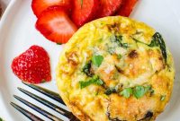 Spinach and Mushroom Mini Frittatas for Quick Breakfasts