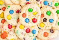 Chewy Cookies Made from White Cake Mix