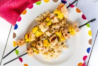 Rum-Glazed Chicken Kebabs with Tangy Citrus Marinade