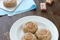 Caramel Latte Thumbprint Cookies Recipe for Coffee Lovers