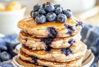 Vegan Blueberry Pancakes: Fluffy Plant-Based Breakfast Recipe