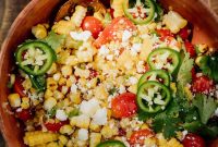 Mexican Street Corn Salad Recipe: zesty Elote-Inspired Corn Bowl