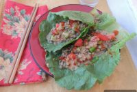 Thai-Style Lentil Lettuce Wraps (Vegan, Gluten-Free)