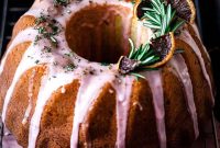 Blood Orange and Rosemary Bundt Cake Recipe for Spring Baking