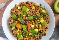 Mexican Quinoa and Black Bean Enchilada Casserole — Instant Pot & Stovetop