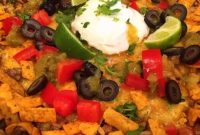 Mexican Skillet Hamburger Dinner with Peppers & Rice