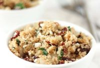 Mediterranean Quinoa Salad with Fresh Herbs & Feta