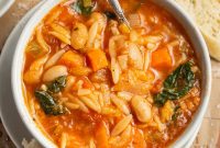One-Pot Vegetable Orzo Soup Recipe for Cozy Weeknight Meals