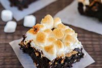 Gluten-Free Chocolate Peanut Butter Brownies with Marshmallow Topping (Video)