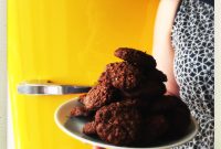 Double Chocolate Oatmeal Cookies with Melty Chocolate Chunks