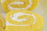 Zesty Lemon Swiss Roll Recipe for Bright, Creamy Cake