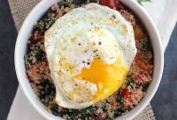 Swiss Chard and Quinoa Morning Power Bowl