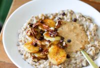Vegan Gluten-Free Banana Bread Oatmeal Recipe