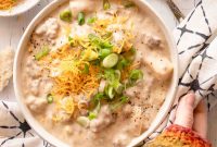 Creamy Ground Beef and Potato Soup Recipe