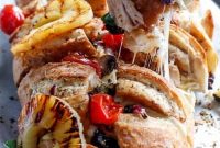 Smoky BBQ Chicken-Stuffed Bread Recipe: Savory Pull-Apart Loaf