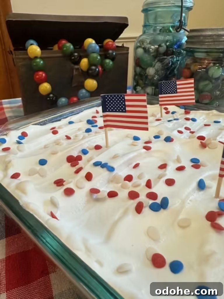 Festive Summer Jello Poke Cake Recipe for Bright Celebrations 6 img 10284 5