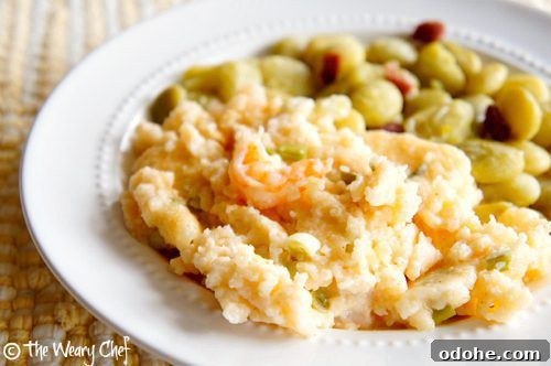 Shrimp and Grits - Cheesy, hearty, perfect Southern meal!