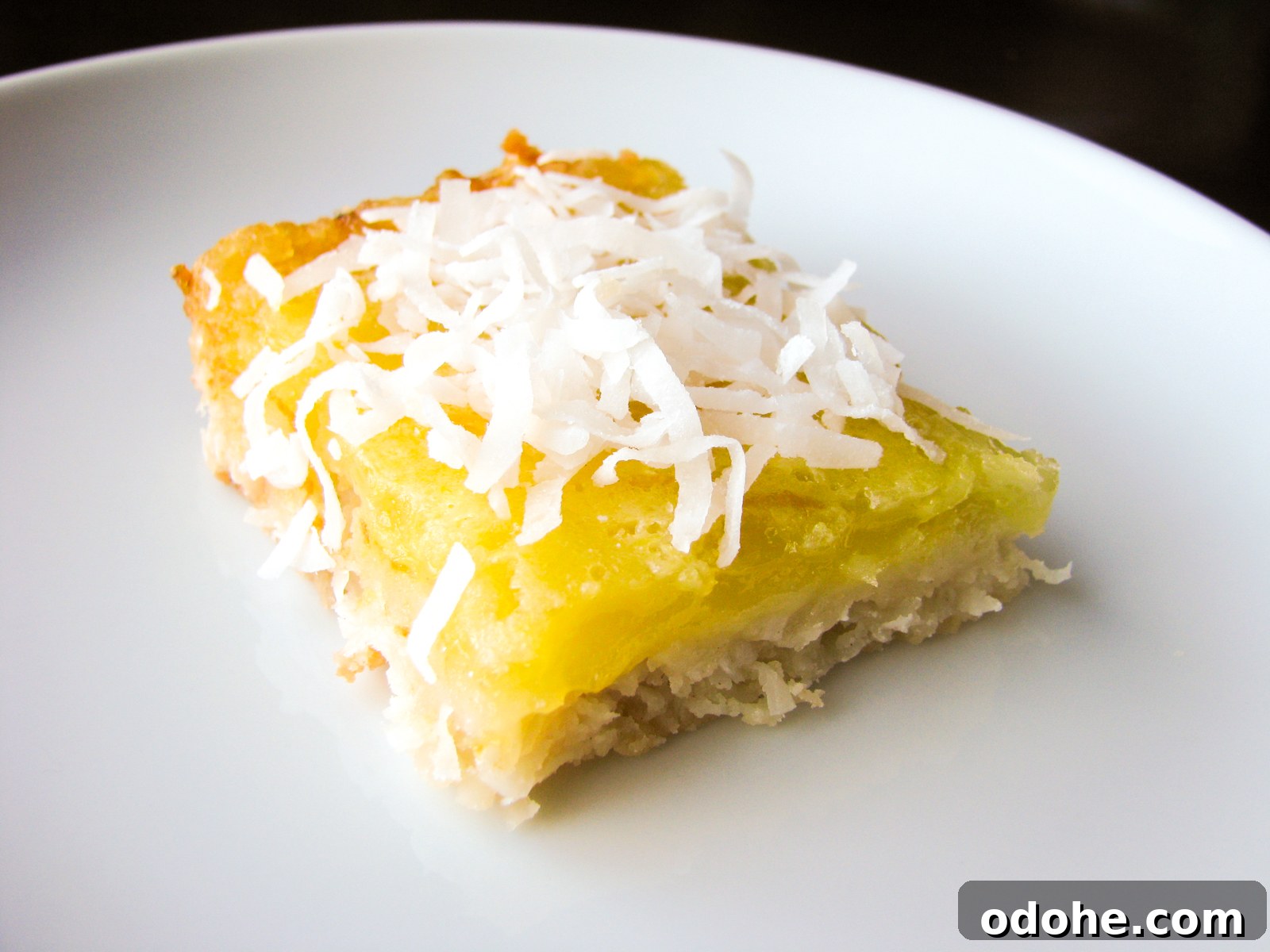Coconut Lemon Bars Coconut Lemon Bars