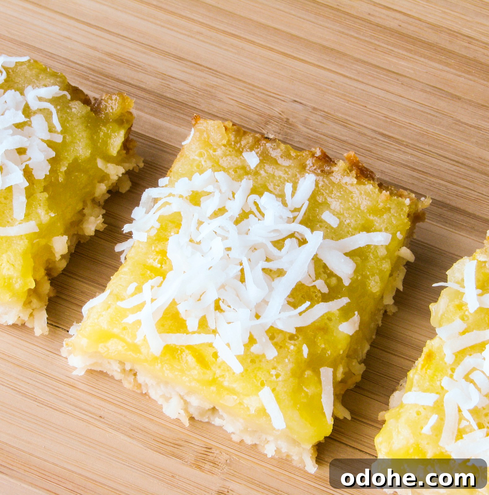 Coconut Lemon Bars