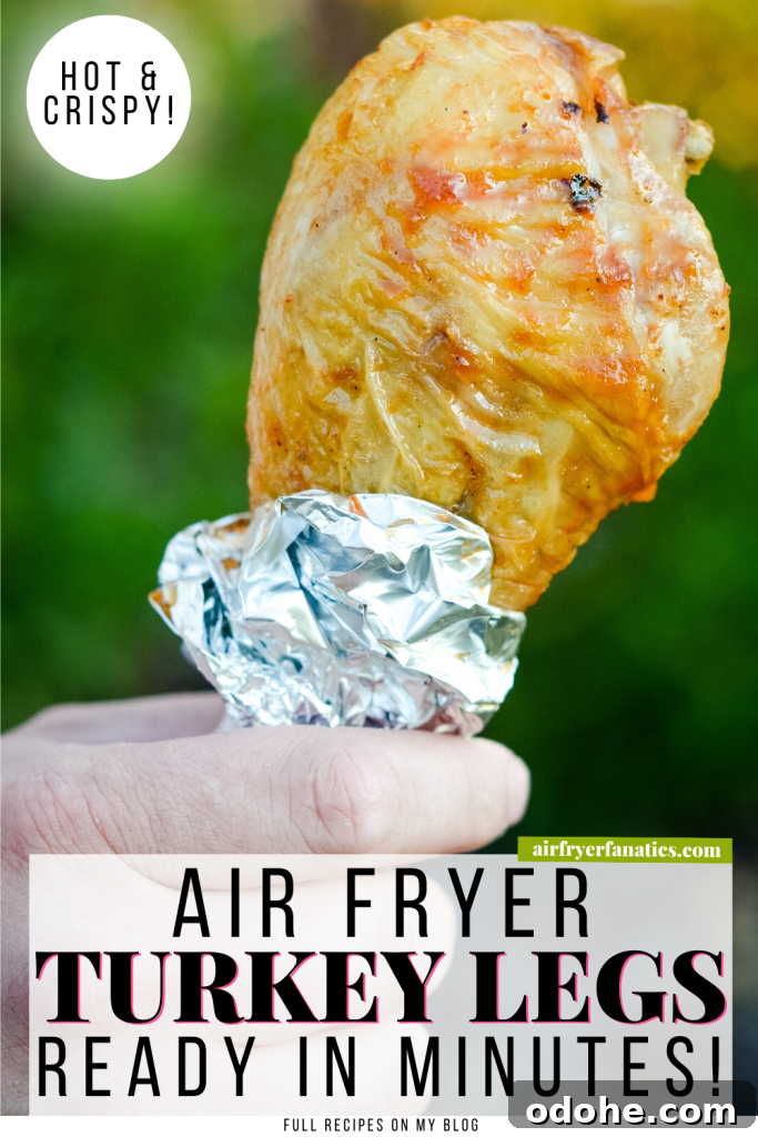 Crispy Air Fryer Turkey Legs: Simple Weeknight Recipe 7 AIR FRYER TURKEY LEGS