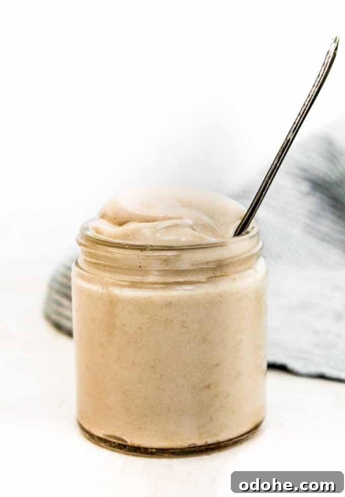 Creamy mustard sauce