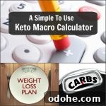 Keto Macro Calculator is a simple way to calculate your macros.