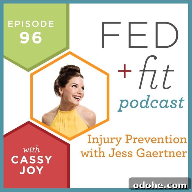 Injury Prevention with Jess Gaertner: Tips for Lasting Fitness 2 00_Podcast-Social-Template-10-5