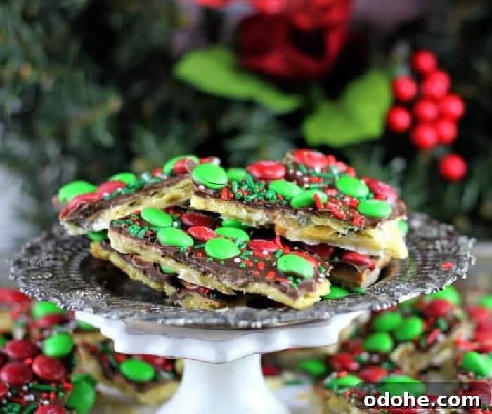 Easy Chocolate & Peanut Butter 'Crack' Toffee