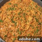 Creamy Garlic and Herb Spaghetti