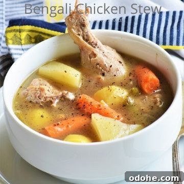 Healthy Bengali Chicken Stew