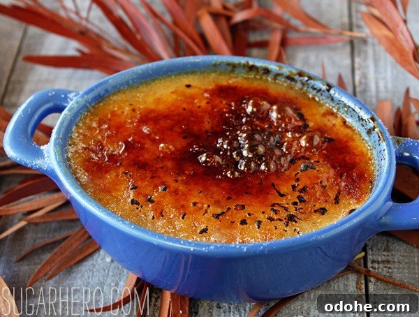 Rice Pudding Brûlée | SugarHero.com