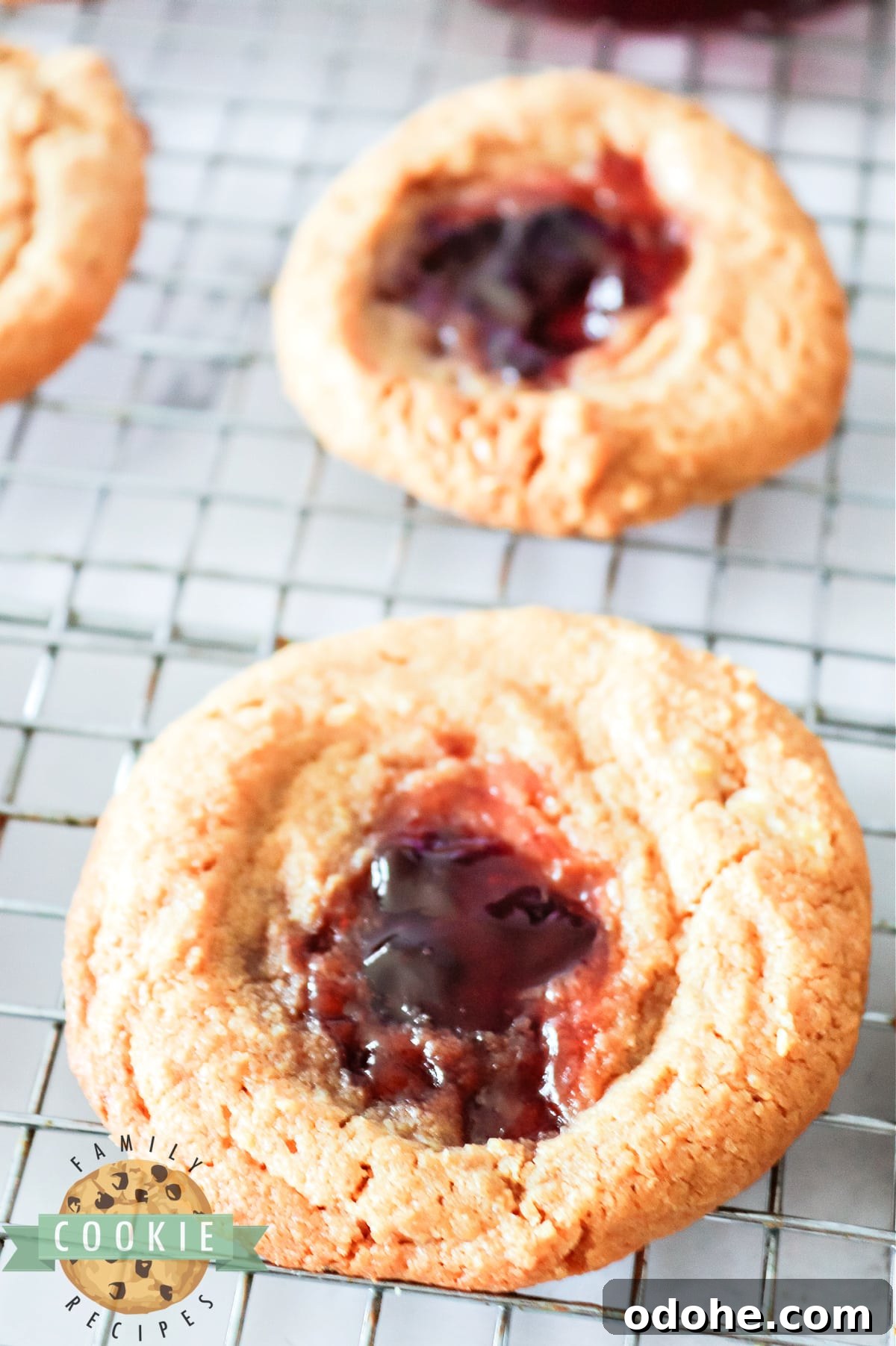 Peanut Butter & Jelly Cookie Recipe — Classic Sandwich Twist 12 Peanut butter cookies made with jelly.