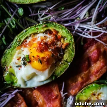Eggs Baked in Avocado
