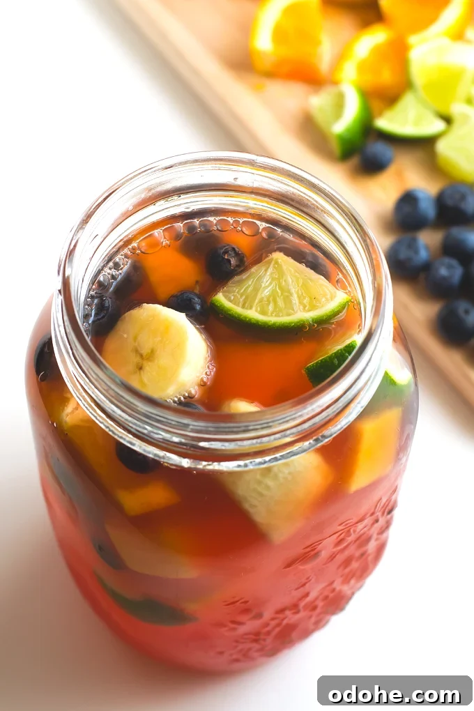 Refreshing Non-Alcoholic Sangria Recipe for Parties and Family 5 Non alcoholic sangria #vegan