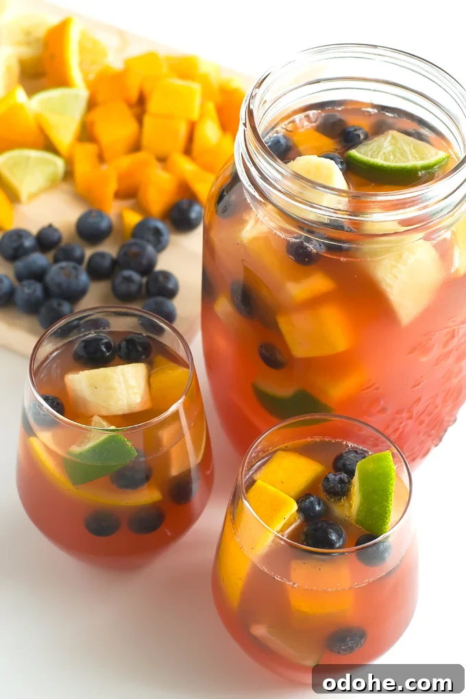 Refreshing Non-Alcoholic Sangria Recipe for Parties and Family 6 Non alcoholic sangria #vegan