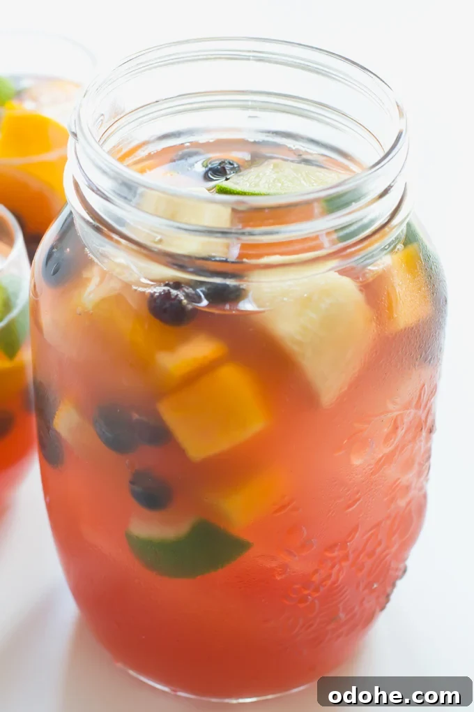 Refreshing Non-Alcoholic Sangria Recipe for Parties and Family 7 Non alcoholic sangria #vegan