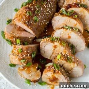 Ginger-Glazed Pork Tenderloin Recipe for Juicy, Flavorful Meat 2 ginger glazed pork tenderloin