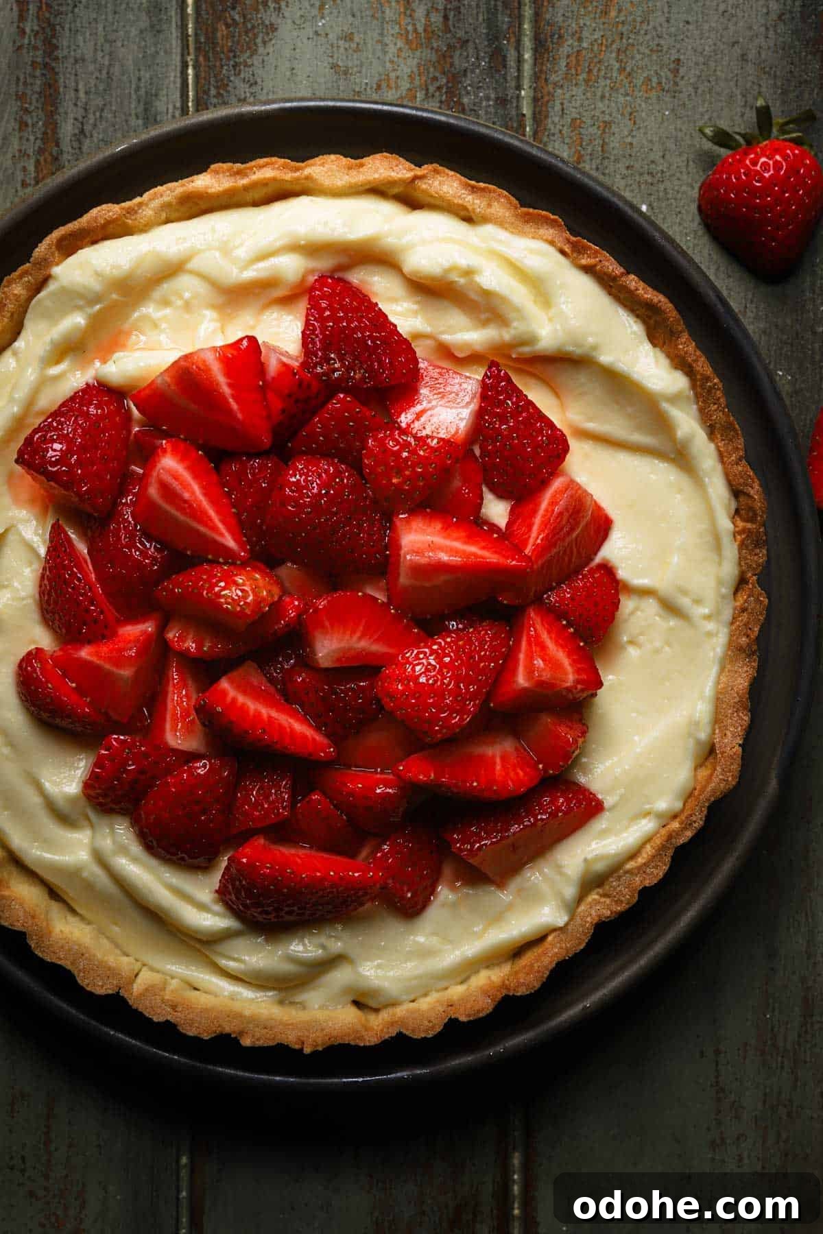 Tarte aux Fraises: Classic French Strawberry Tart Recipe 2 Tarte Aux Fraises.