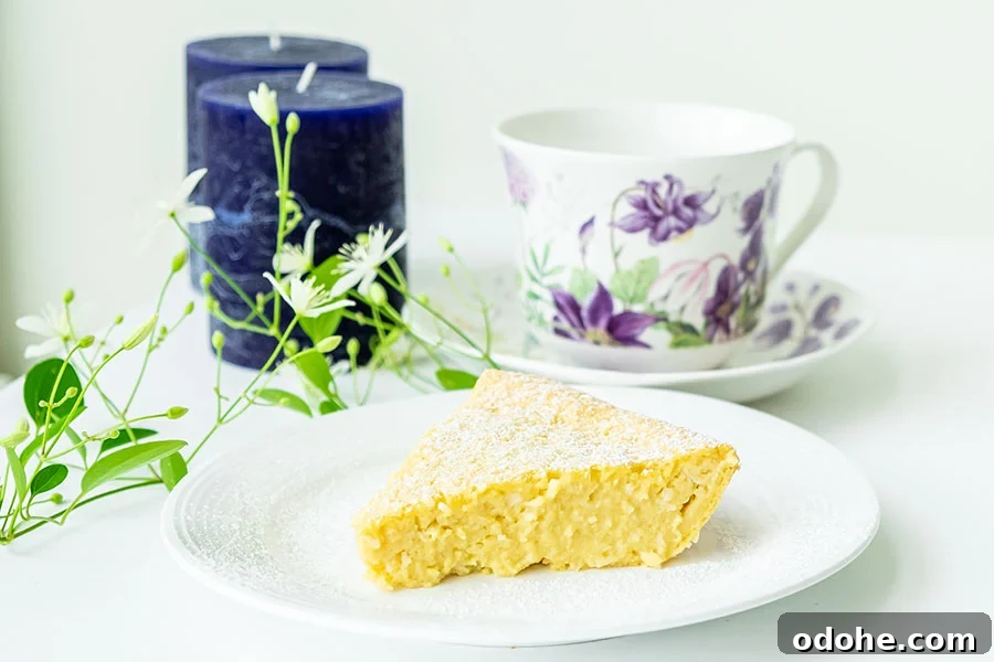 gluten free lemon custard pie